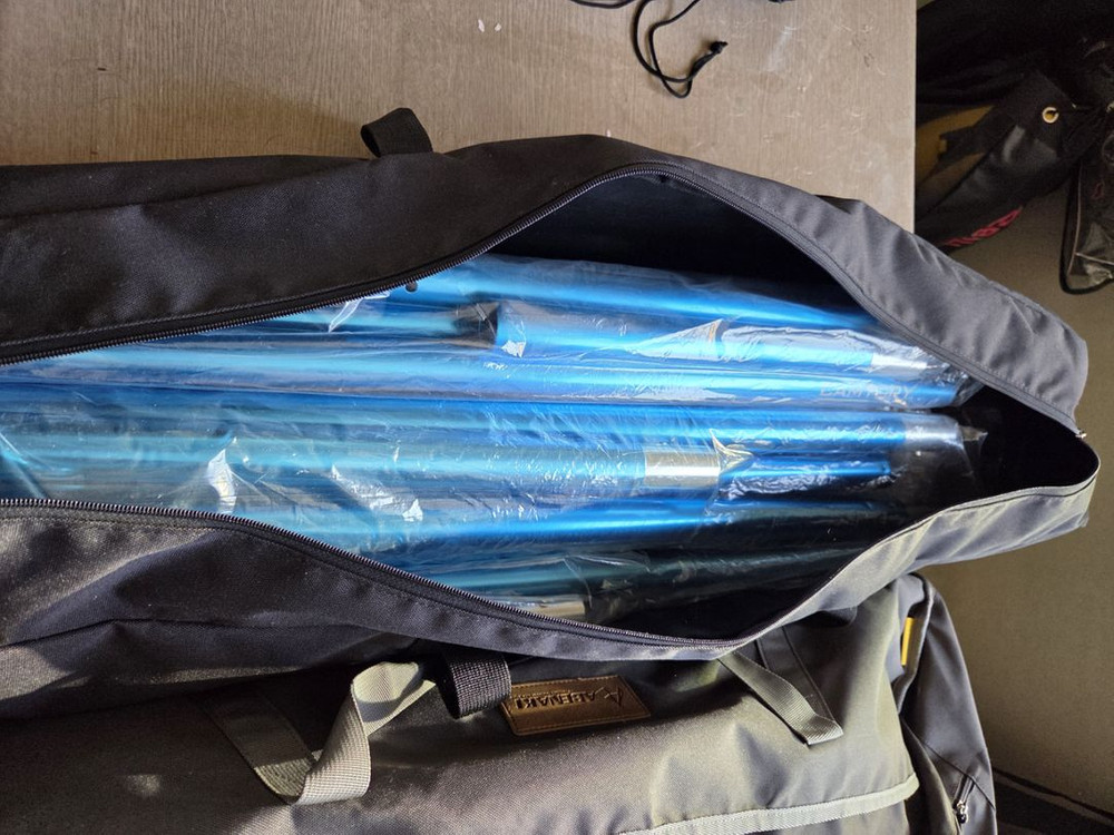 아베나키 블랙 타프 대형 폴대 스크린 포함--2