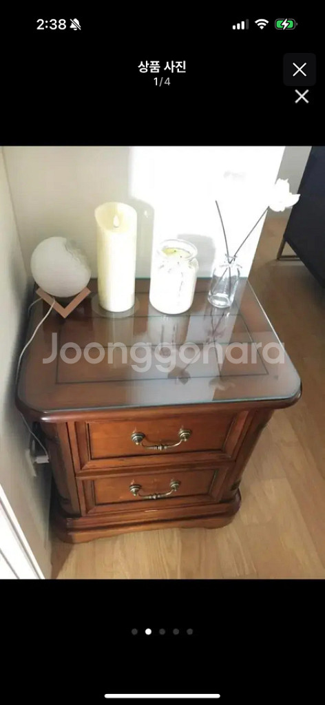 숙위홈 선밸리 썬밸리 협탁 서랍 사이즈 W 600* L--1