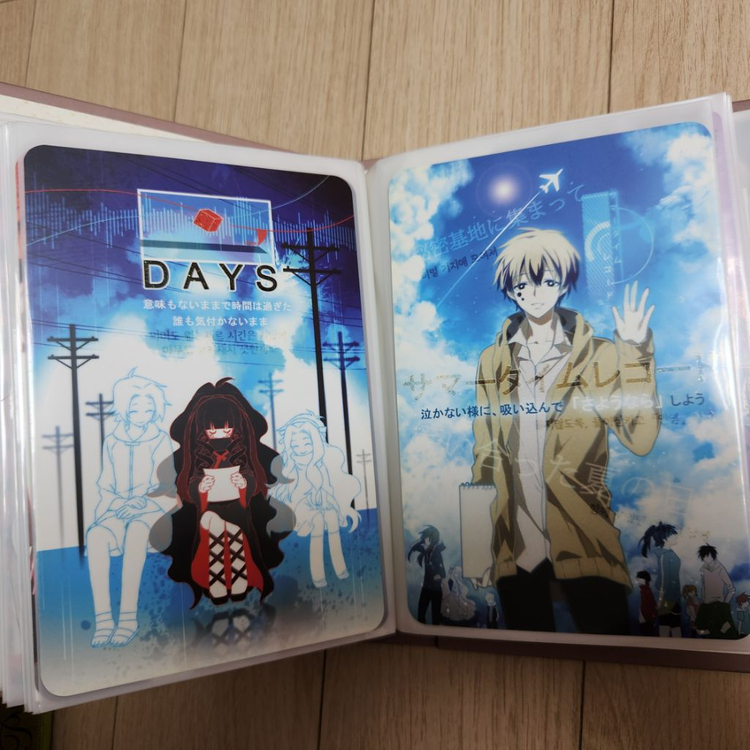 서울코믹월드 서코에서 구매한 굿즈 콜렉트북 일괄 판매 이미지