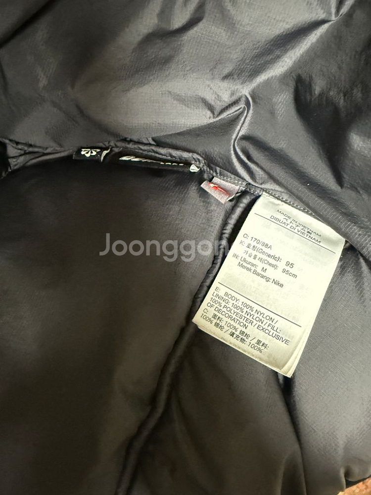 [M] 나이키 ACG 루나레이크 패딩 구형버전--2