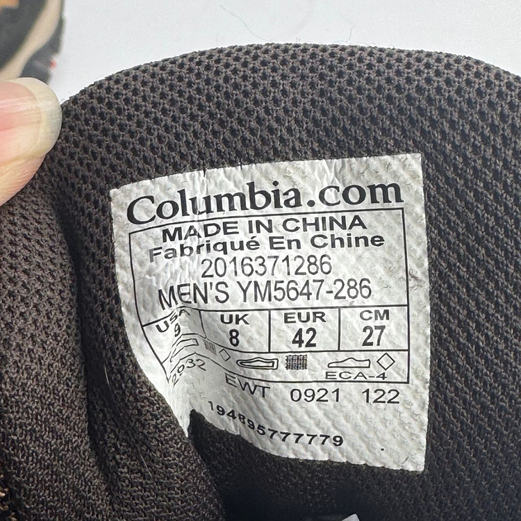 컬럼비아 스틴스 픽 아웃드라이 등산화 270--5