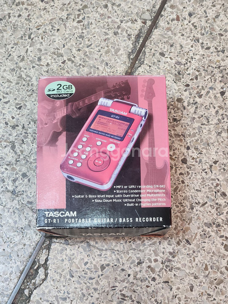 tascam gt-r1 기타 트레이너 녹음--0
