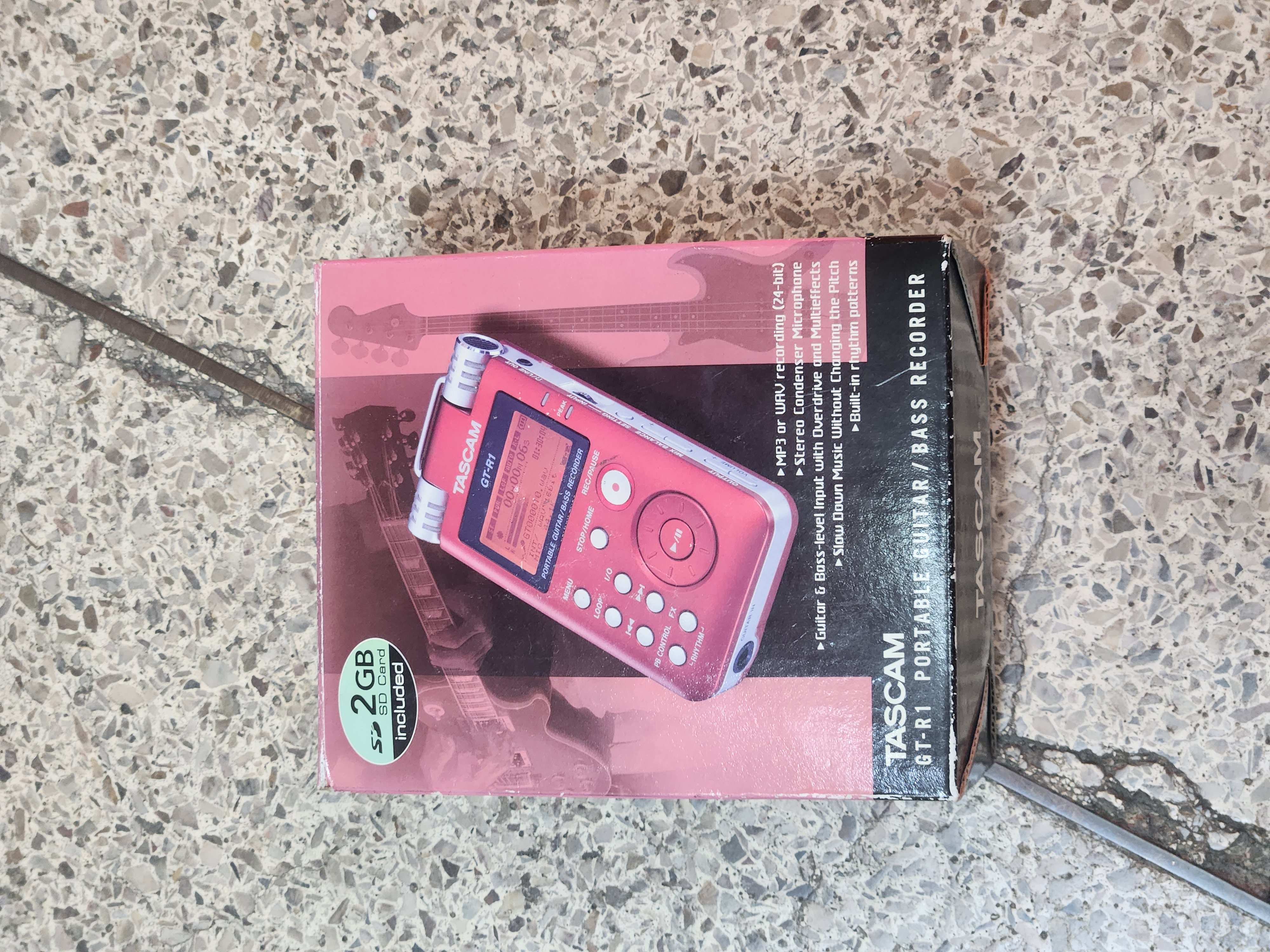 tascam gt-r1 기타 트레이너 녹음