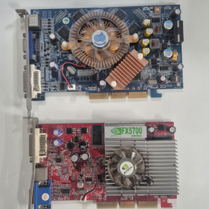 AGP 그래픽카드 7300GT FX5700