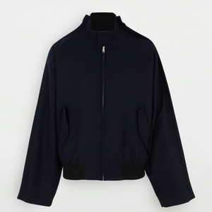 마르지엘라 19aw 버진 울 아웃라인 블루종 네이비52