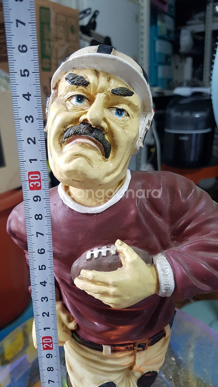 빈티지 인테리어 장식용 수집용 운동선수 조각상 책 읽는--4