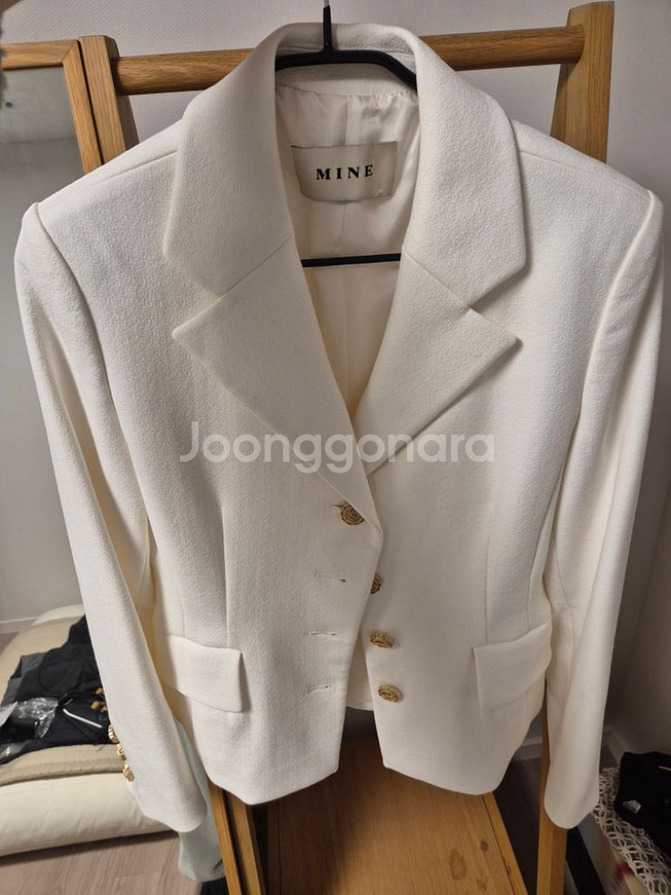 MINE 마인 자켓 오프화이트--3