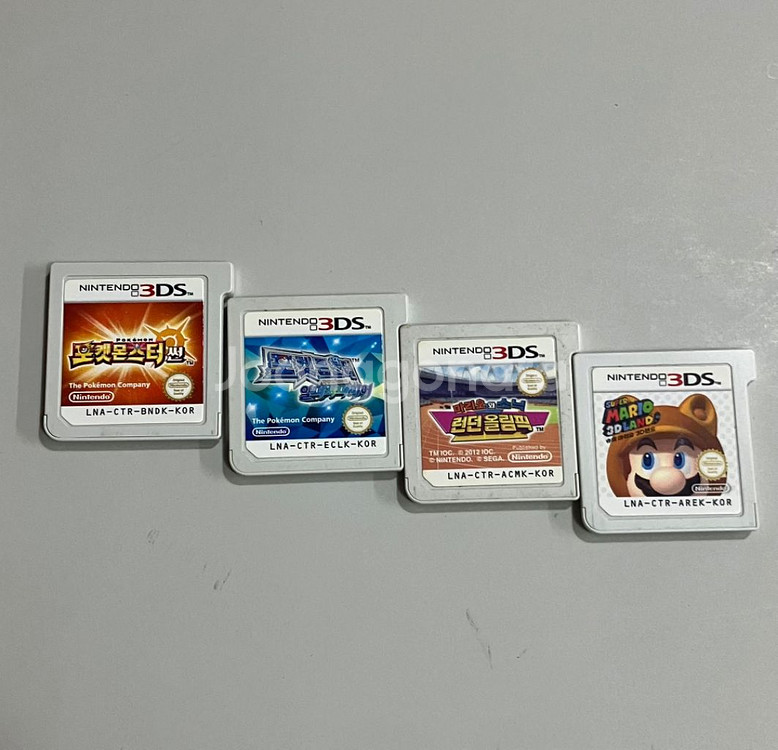 닌텐도 3ds 칩 판매 포켓몬--0