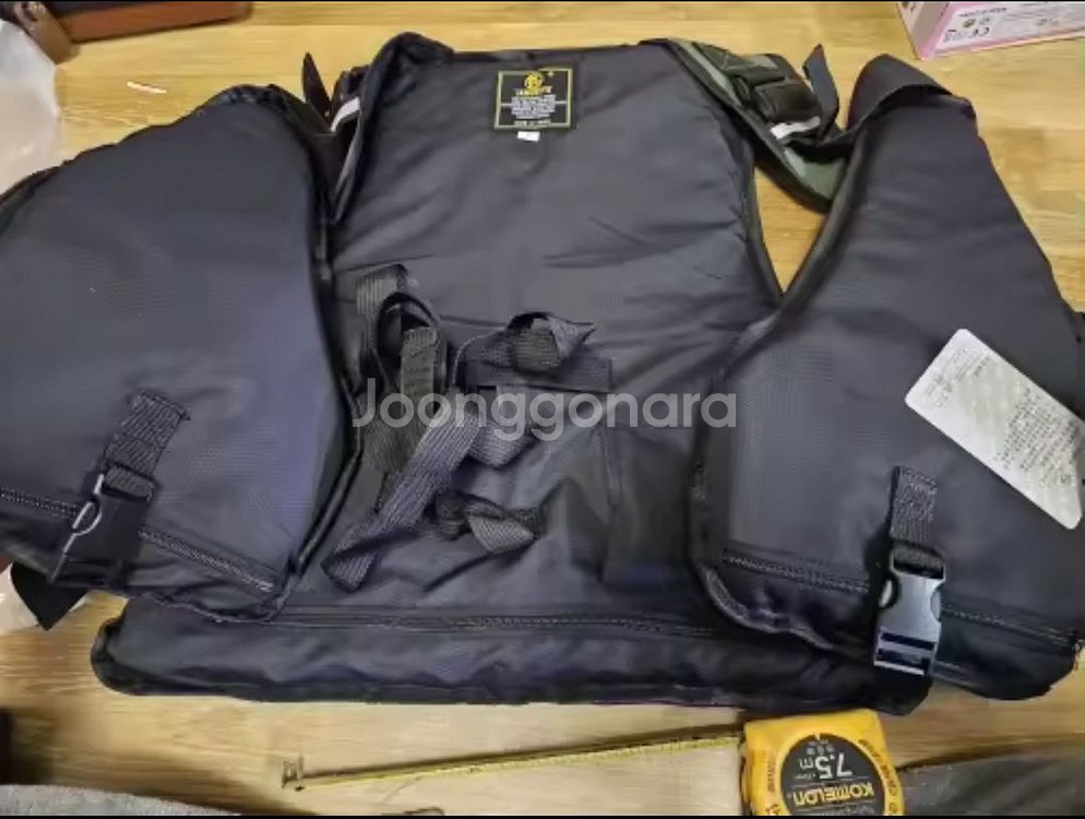 낚시 카약 보트 구명조끼 & 헤드랜턴 (낚시조끼)--4