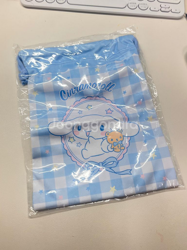 시나모롤 조리개 파우치--0