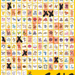 포켓몬 띠부씰 2022 1세대(3, 4자리), 2024