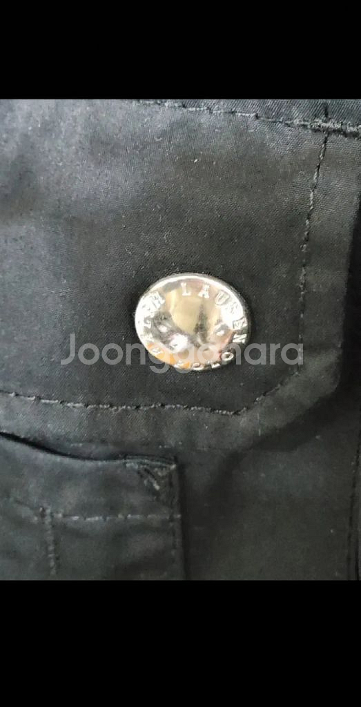 (L) 랄프로렌 폴로 자켓 블랙 싱글 집업 블레이져--3