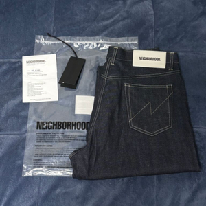 네이버후드 RIGID DENIM DP WIDE PANT