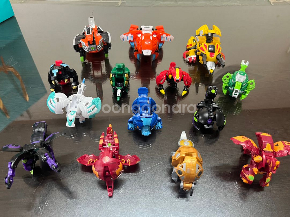 헬로카봇 쿵 미니 쿵 바쿠간 변신 로봇 장난감--1