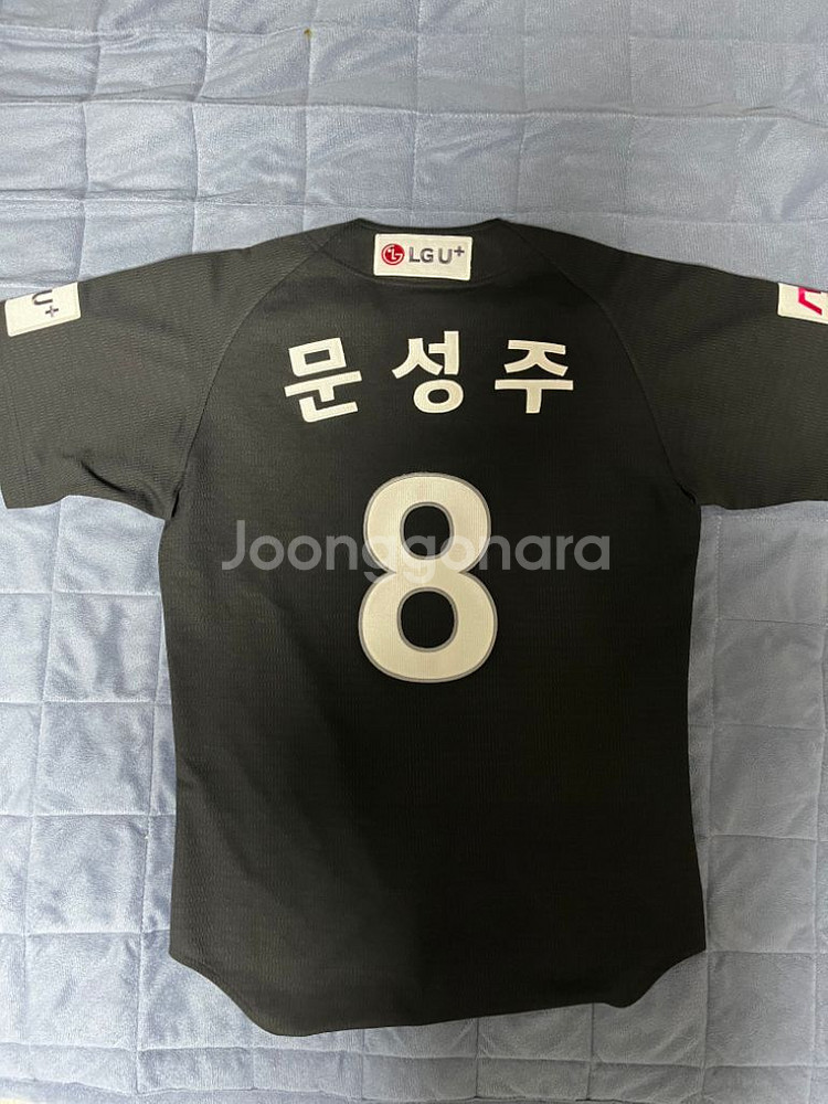 엘지트윈스 어센틱 어웨이 유니폼(95사이즈, 문성주)--1