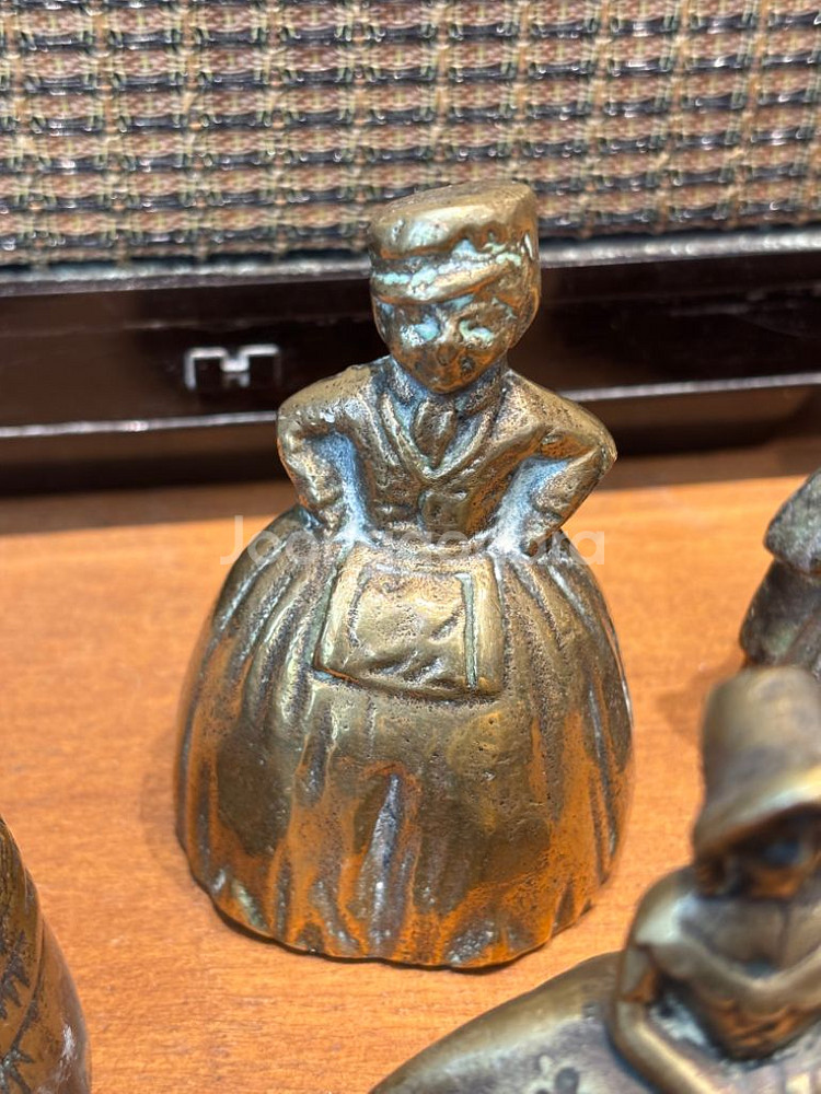 영국 빈티지 앤틱 레이디 황동 벨 종 #1,2,3,4--3