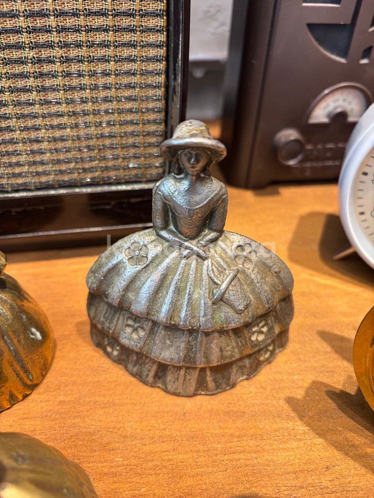 영국 빈티지 앤틱 레이디 황동 벨 종 #1,2,3,4--4