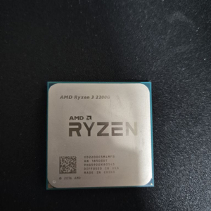 AMD 라이젠 3 2200G 판매합니다.