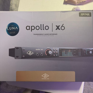 UAD Apollo x6 아폴로 x6 인터페이스 풀박