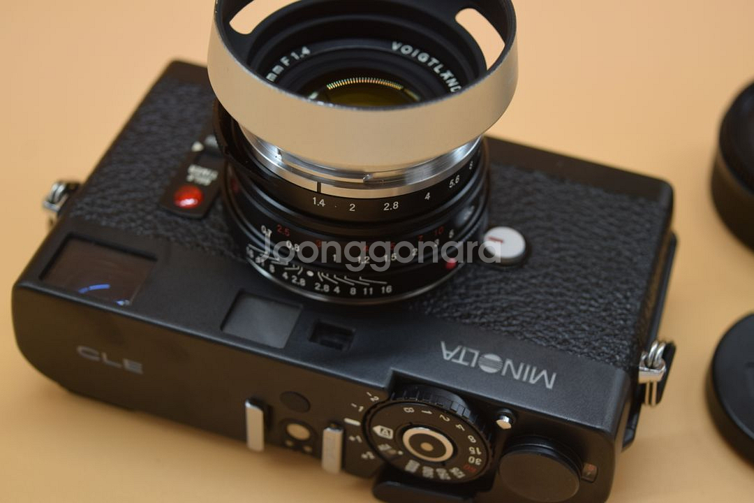 입문용 필름카메라 미놀타 CLE 40MM F1.4--7