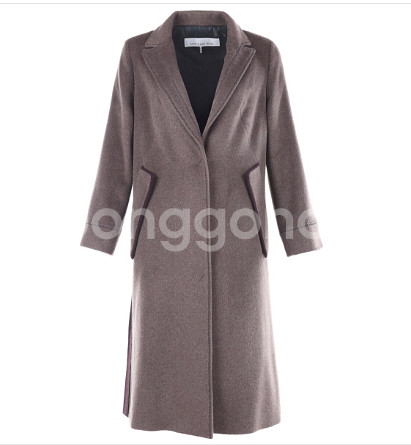 손정완 알파카 울 코트 55 사이즈 정품 사이즈 55--4