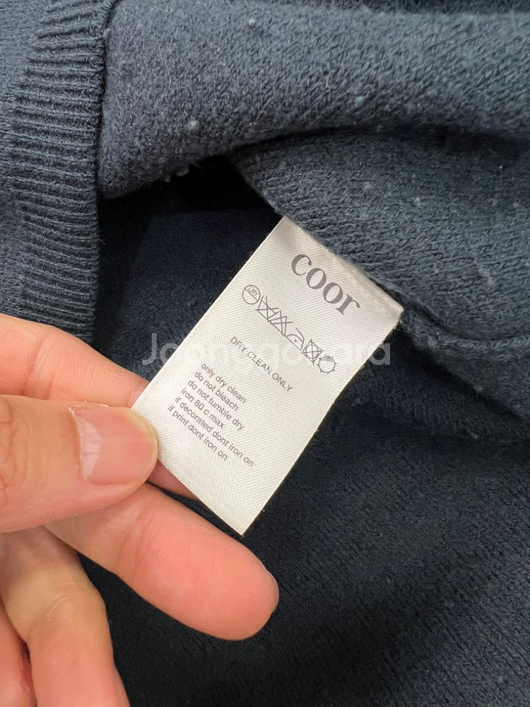 정품) COOR 쿠어 남성니트 M--5