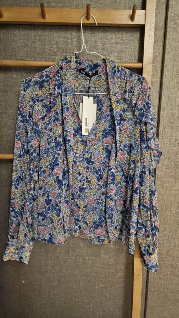 자라 레이스 블라우스 새상품 이미지