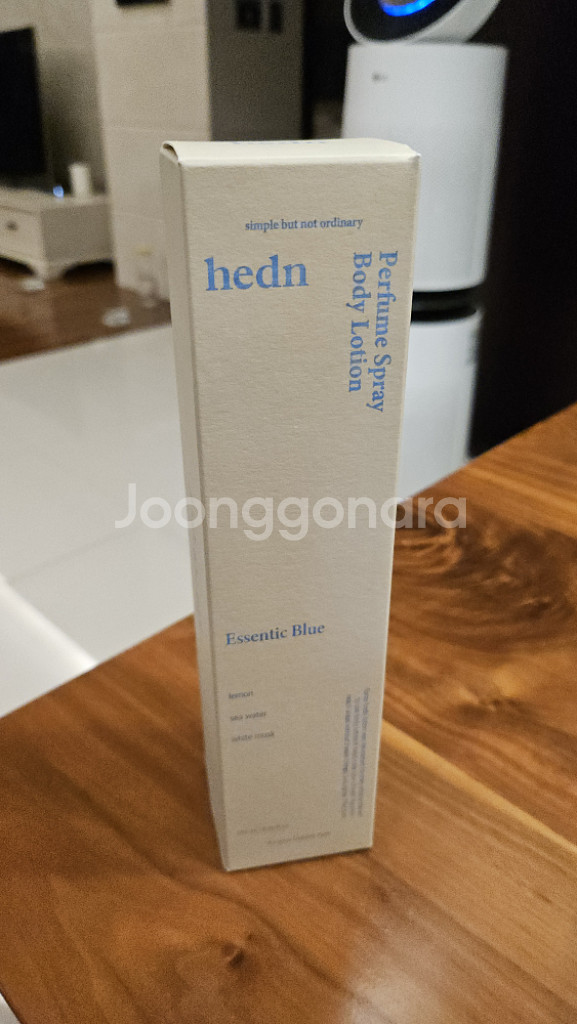 히든 에센셜 블루 바디로션 스프레이 미개봉--0