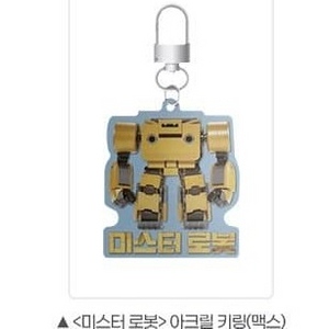 미스터 로봇 아크릴 키링 맥스