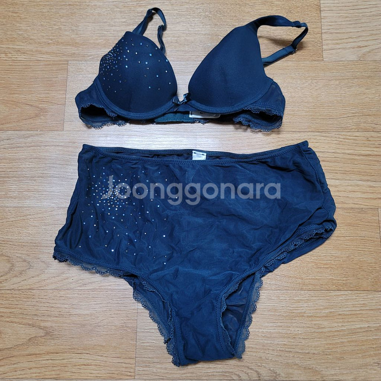 새상품 에탐 70a 브라 + 90-95 팬티 속옷 세트--0