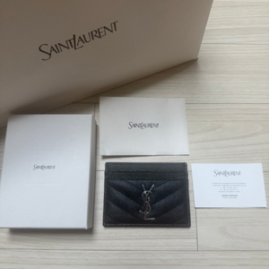 입생로랑 카드지갑 (새상품)