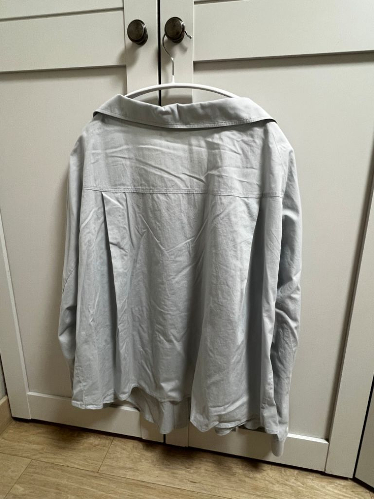 마론에디션 블루 스트링 오버사이즈 셔츠 이미지