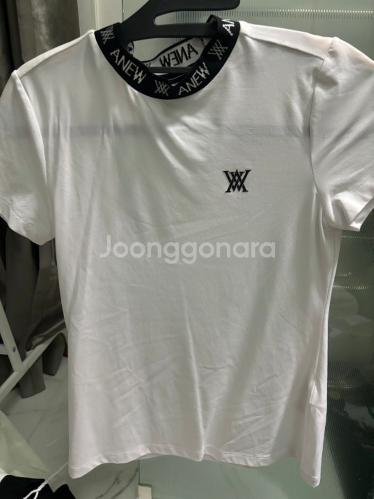 어뉴 골프웨어 여성 반팔티--0
