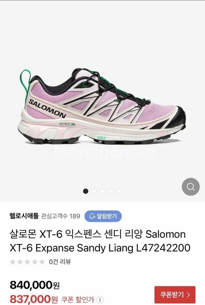 EZE)살로몬 XT-6 익스펜스 센디 리앙--1