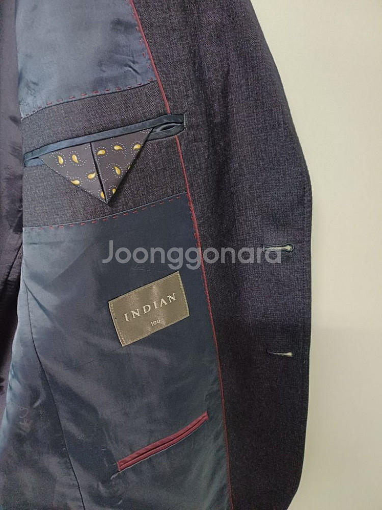 남성 인디안 봄.가을 간절기 캐주얼자켓 (95)--5