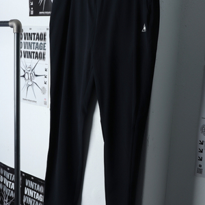 (2XL) 르꼬끄 트레이닝복 바지 빅사이즈 블랙 로고