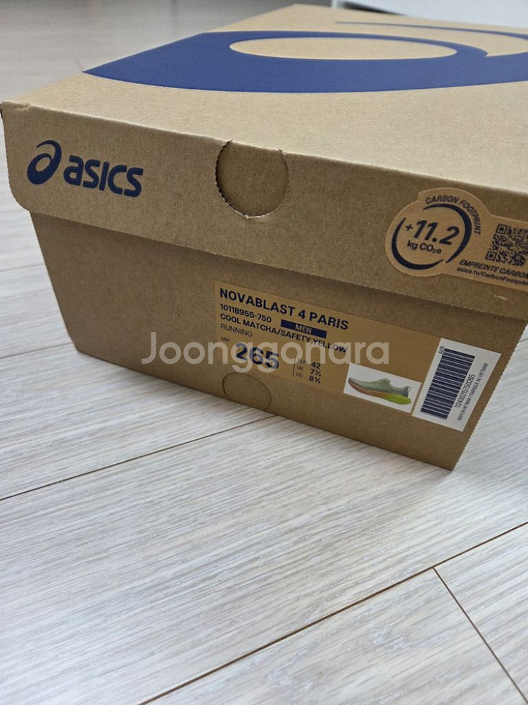 아식스 노바블라스트4 파리 265mm--8