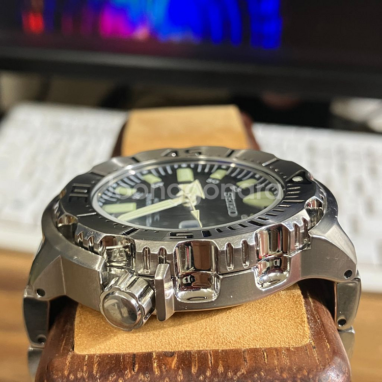 세이코 블랙 몬스터 1세대브레이슬릿 ver (skx77--6