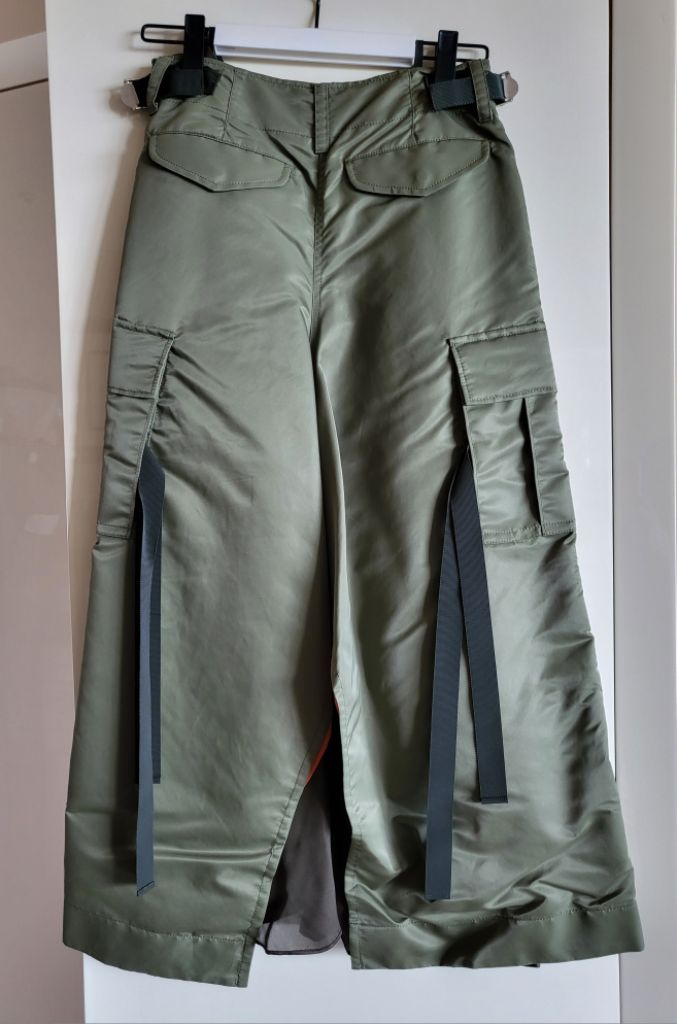 사카이 Sacai 나일론 카고 스커트--4