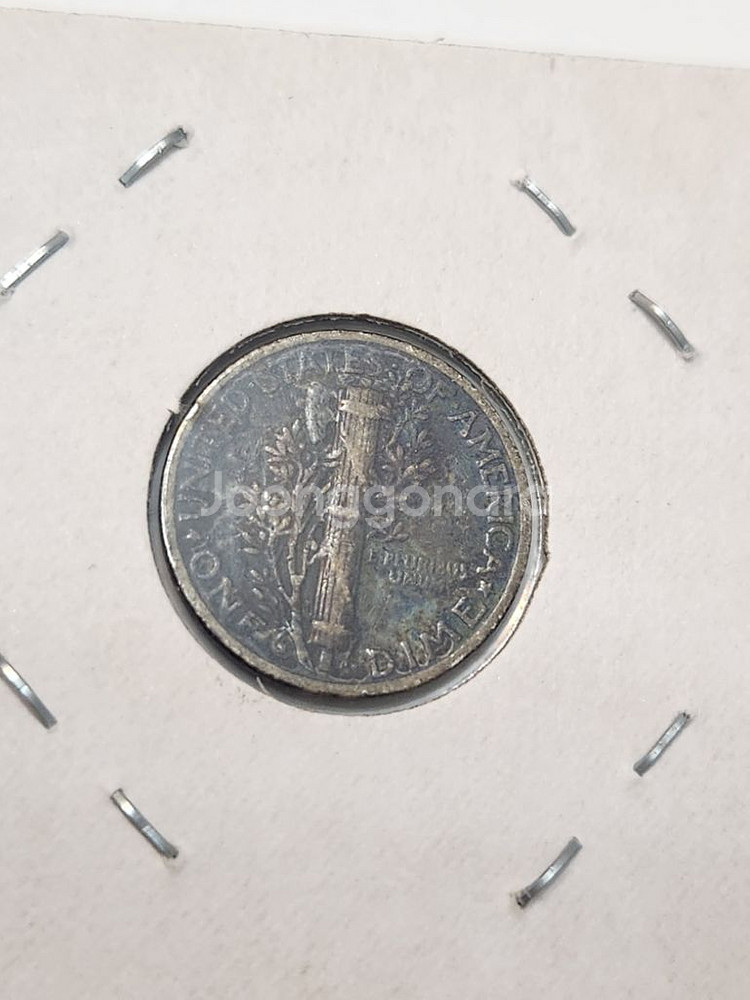 외국동전, 은화 1945년 머큐리 다임 동전--1
