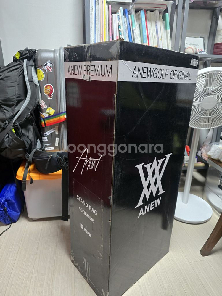 어뉴 샤이닝 카모 스탠드백 골프백 새제품--0