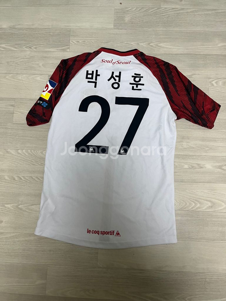 fc서울 산하 오산고유니폼에 친필싸인--1