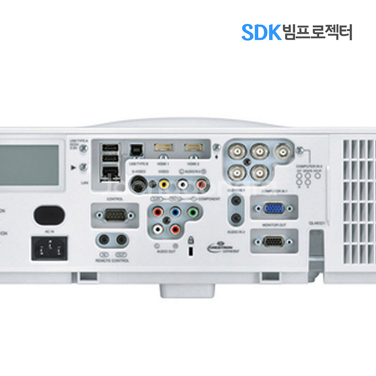 히타치 CP-F650 중고빔프로젝터 LCD 새램프교체--8