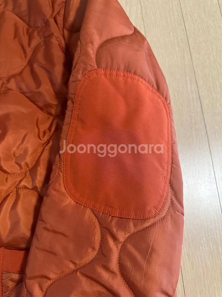 프리즘웍스 퀼팅 자켓 팝니다. (L, 오렌지)--1