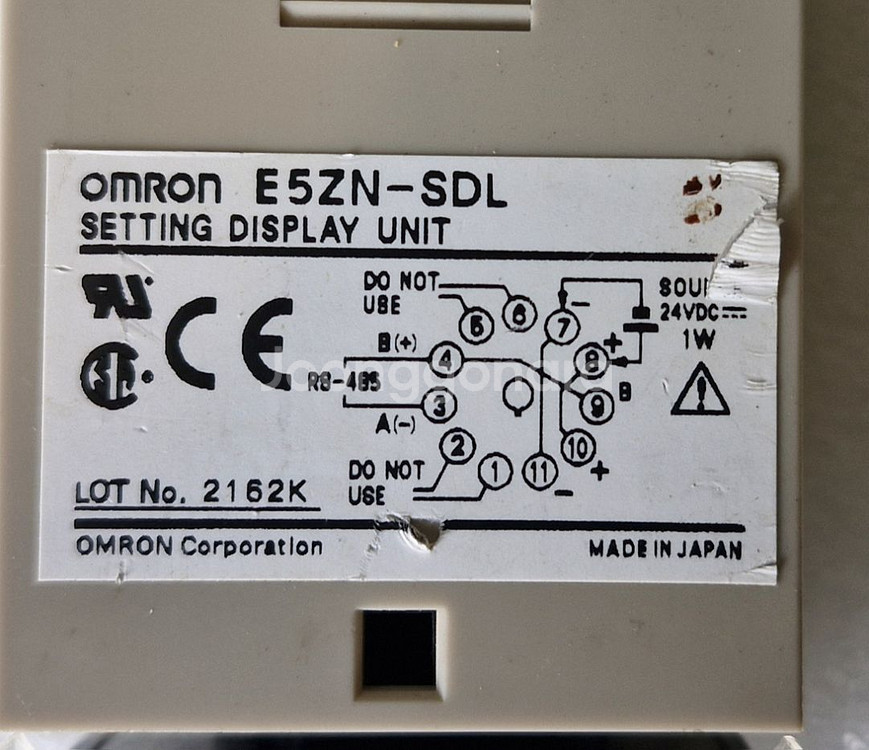 OMRON. E5ZN-SDL. Display Unit--2