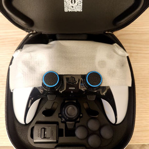 ps5 듀얼센스 엣지 화이트 여분모듈 포함