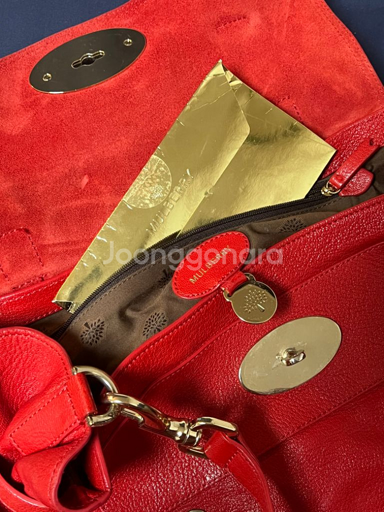 멀버리 발렌타인 알렉사 레드 M--6