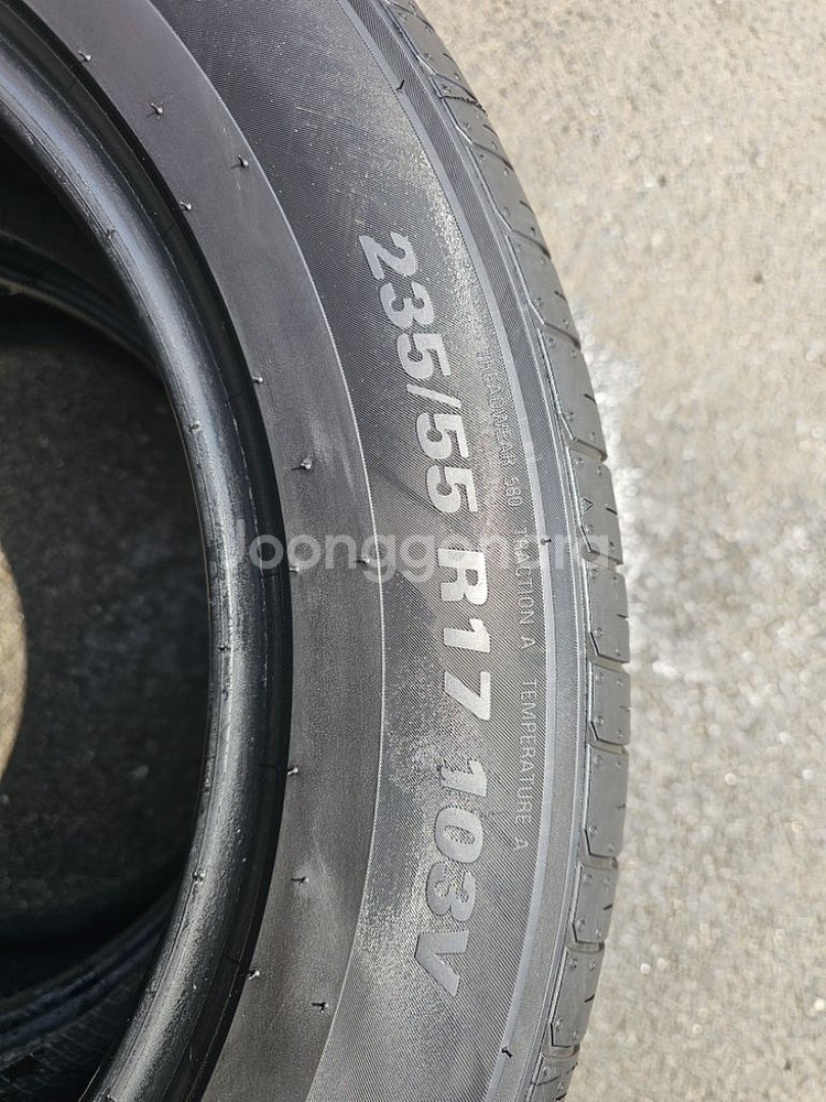 235 55 17 금호ta51 타이어--1