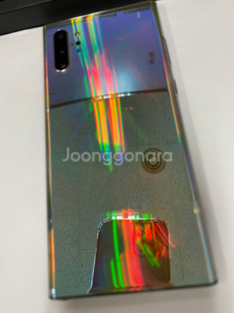 SK 갤럭시노트10플러스 아우라 SS급 256G 무잔상--0