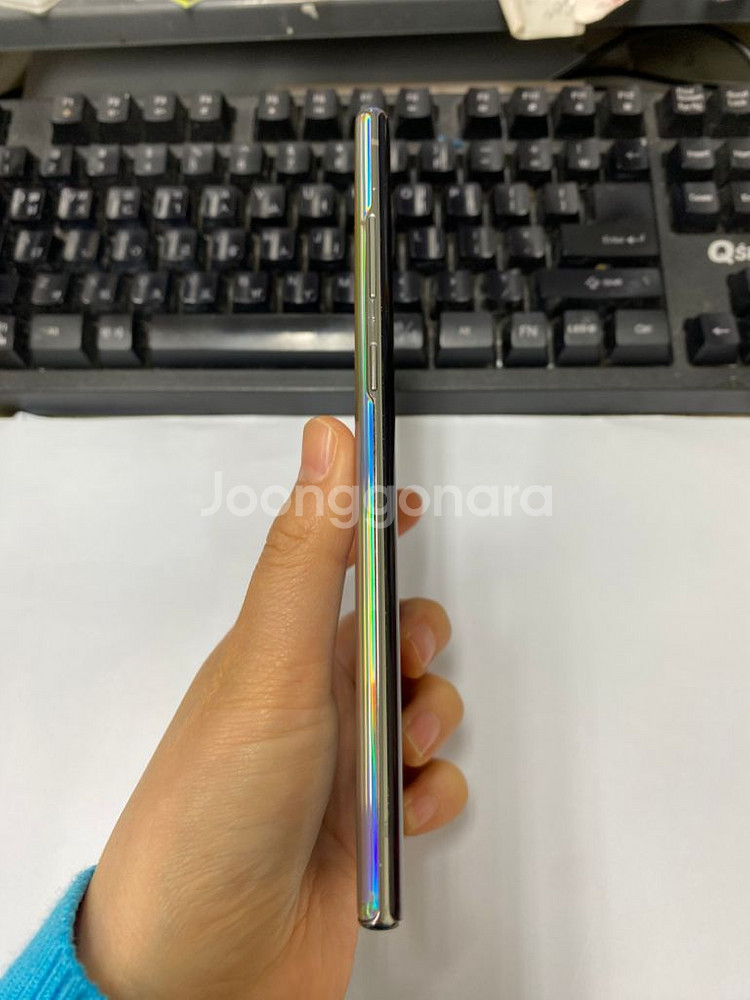 SK 갤럭시노트10플러스 아우라 SS급 256G 무잔상--4